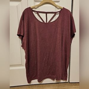 GAIAM Corinne Cross Back Tee